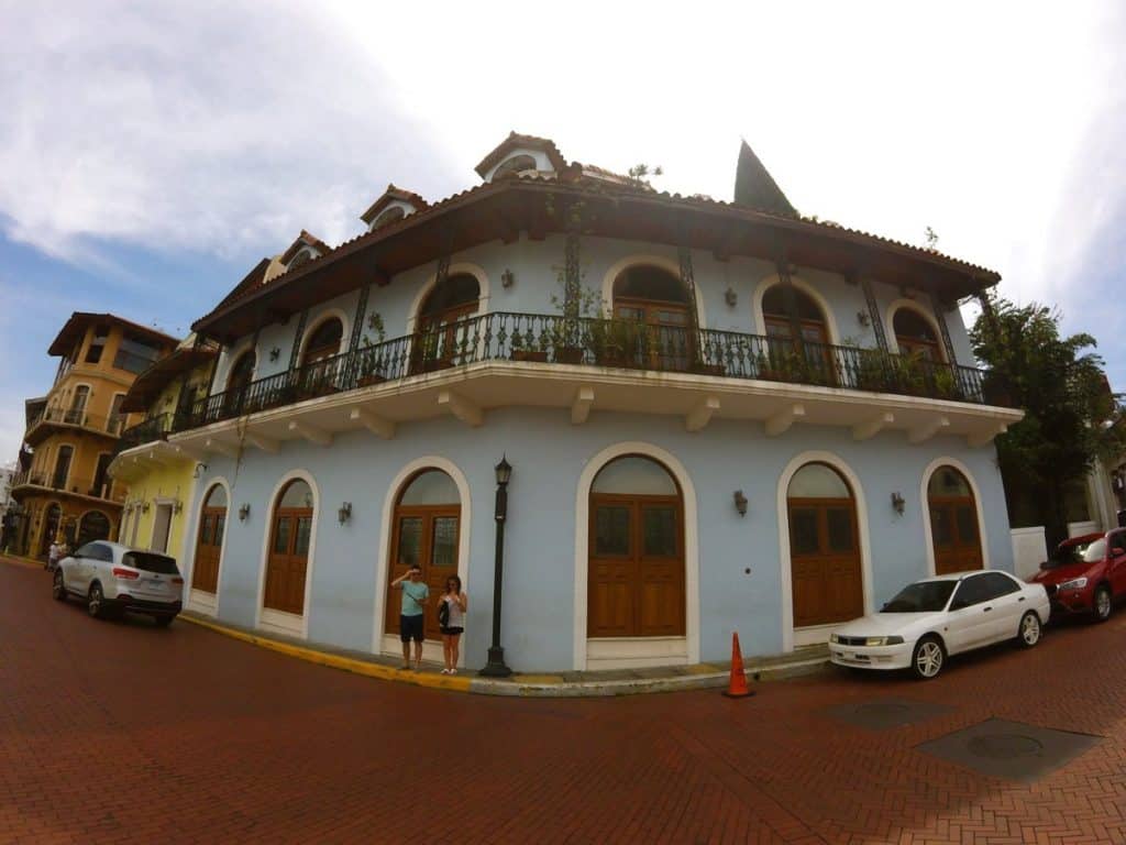 Die Altstadt von Panama City Casco Viejo.