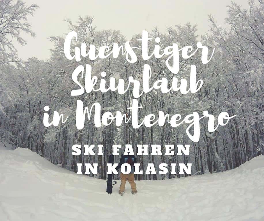 Das Titelbild zum Reisebericht günstiger Skiurlaub in Montenegro - Ski fahren Kolasin