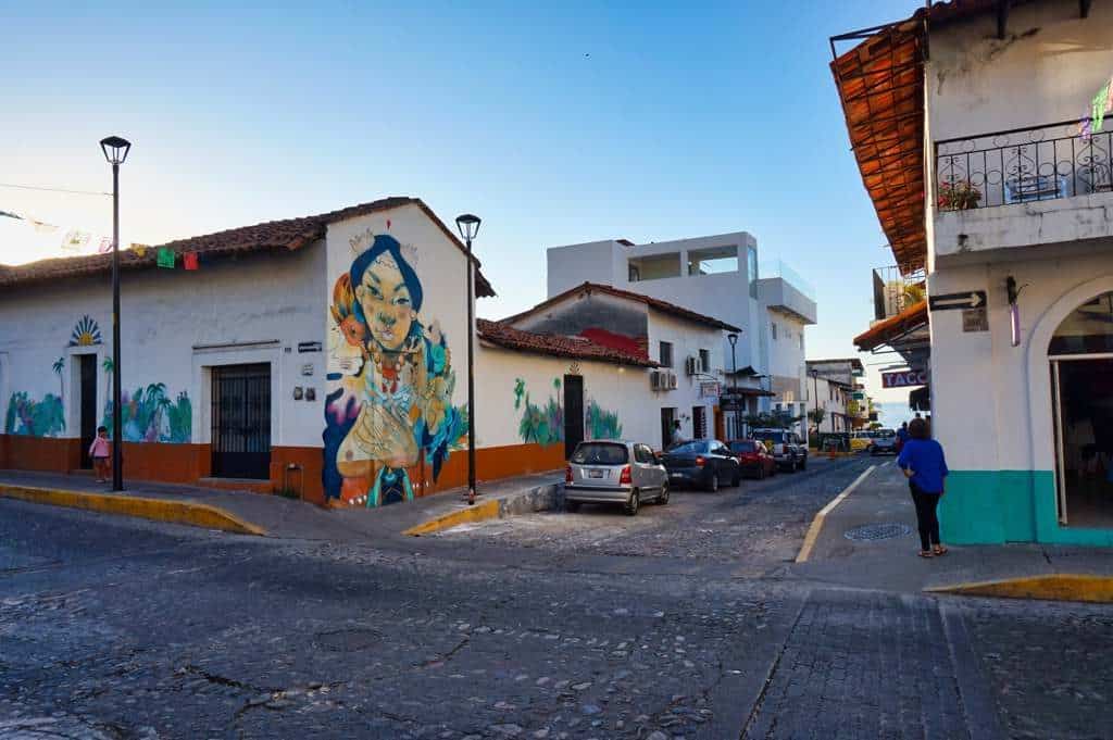 Die Altstadt von Puerto Vallarta in Mexiko