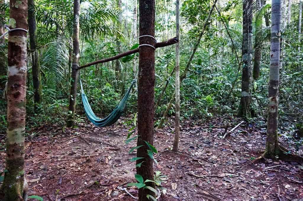 Survival Camp im Amazonas von Brasilien