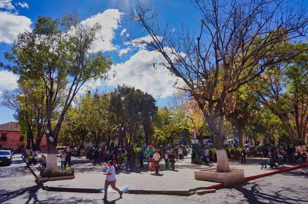 Ein Park in San Cristobal de Las Casas