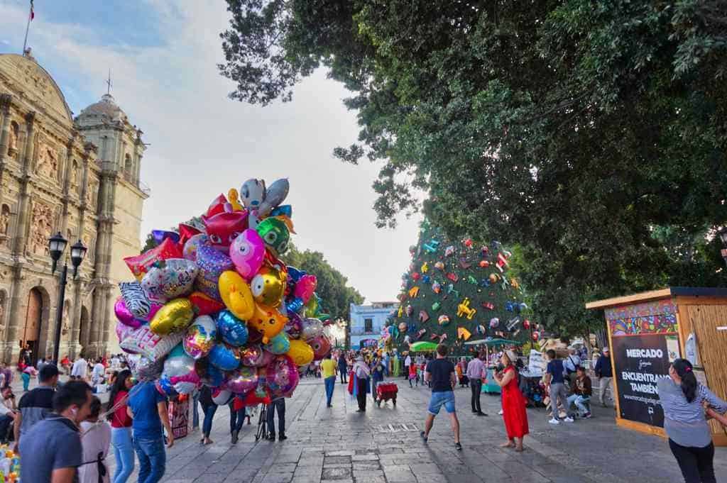 Der Zocalo in Oaxaca