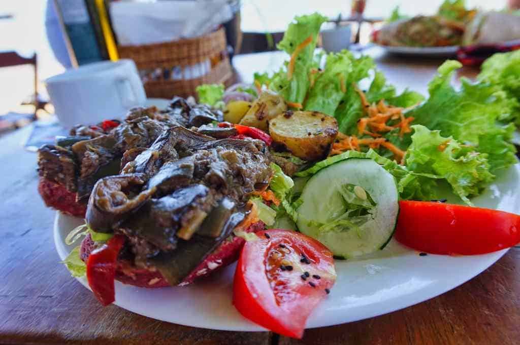 Atelie Cafe auf der Ilha Grande zum frühstücken und für Vegetarier