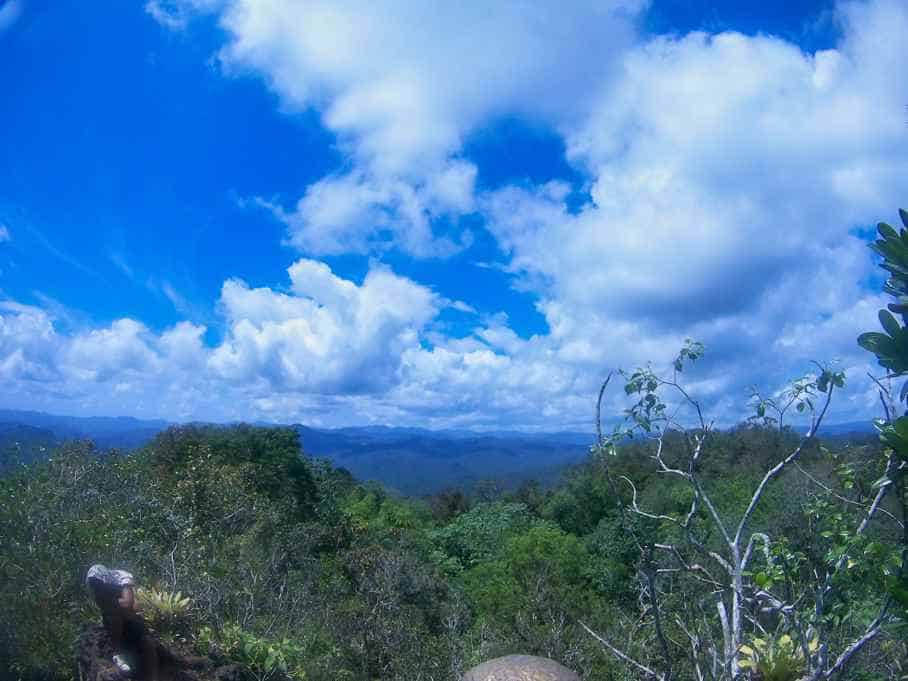 Ausblick vom Berg El Yunque in Baracoa