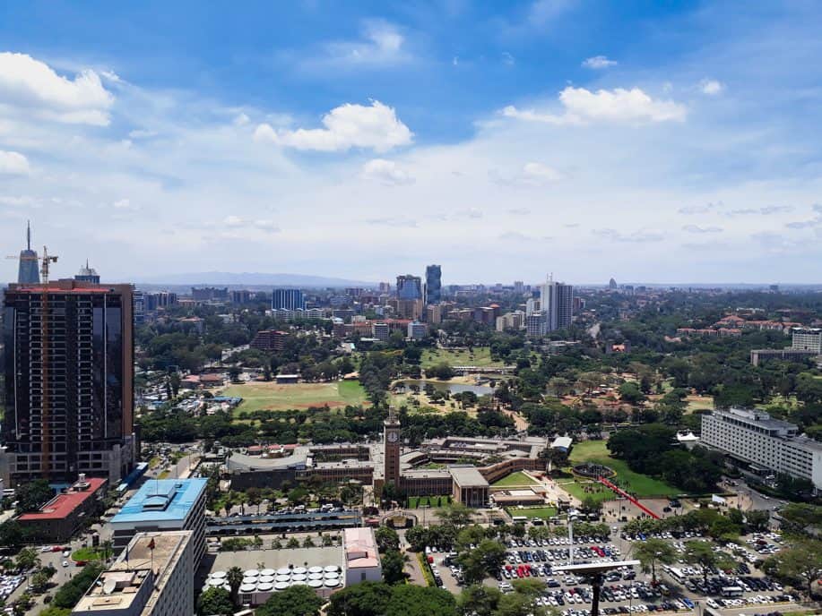 Aussichtspunkt in Kenia ist das Kenyatta International Convention Center.