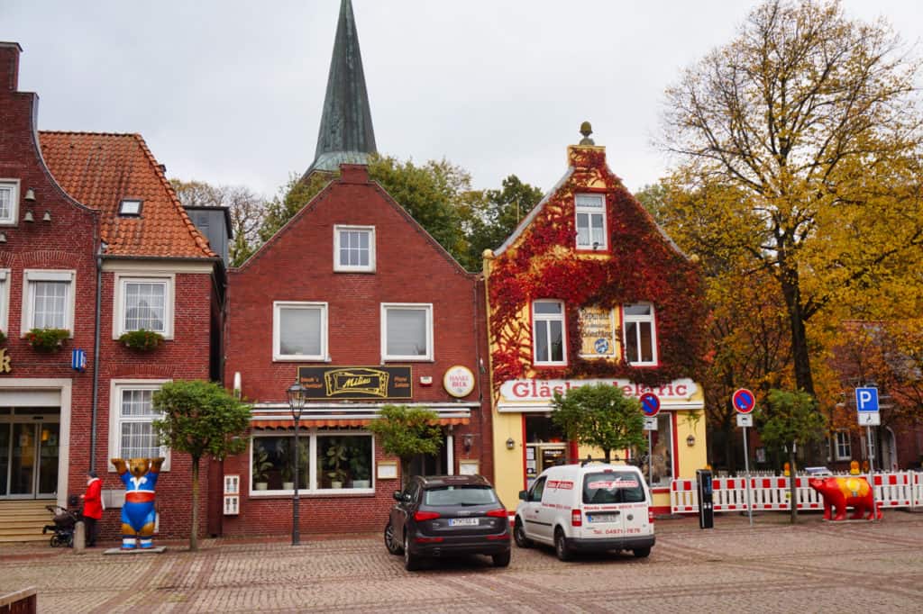 Die Altstadt von Esens ist ein tolles Ausflugsziel von Horumersiel in Wangerland.