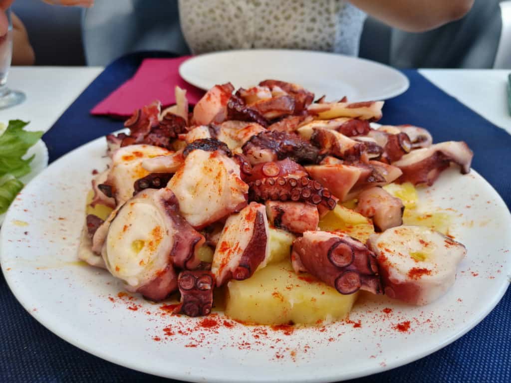 Oktopus im O'Retorno Restaurant ist unser Barcelona Tipp für leckeres Essen.