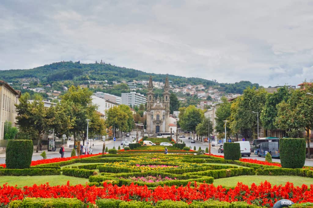 Der Largo da Republica do Brasil in Guimarães