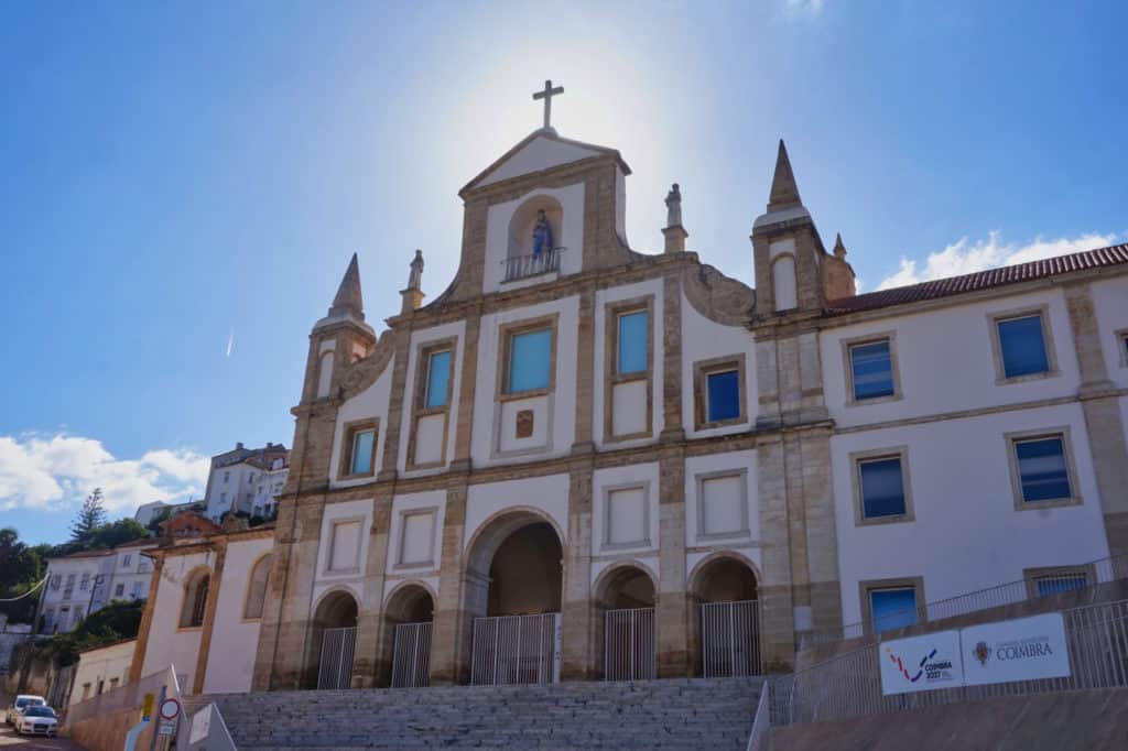Das Mosteiro de Santa Clara a Nova in Coimbra