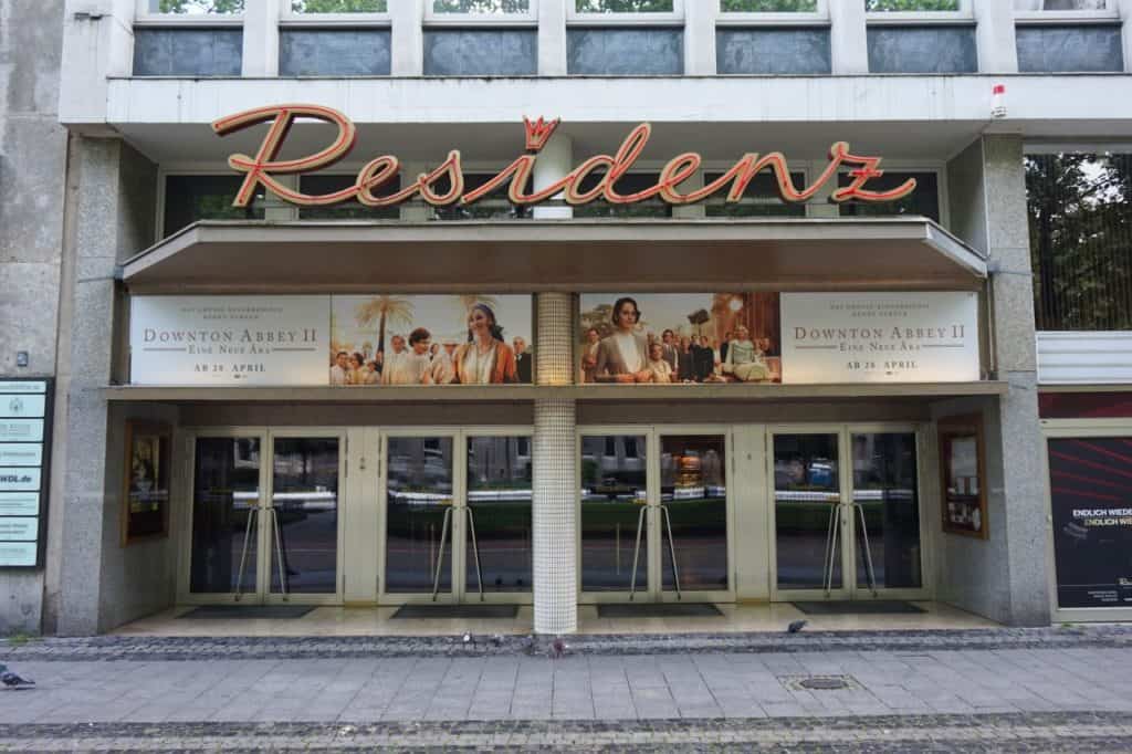 Residenz Kino ist ein Geheimtipp in Köln bei schlechtem Wetter.