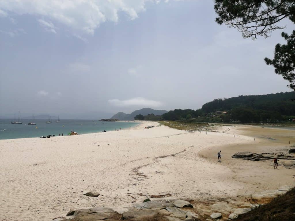 Playa de Rodas auf den Islas Cies gilt als schönster Strand der Welt.