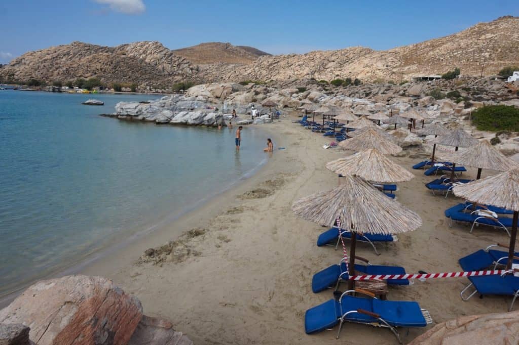 Kolymbithres Beach ist einer der schönsten Strände auf Paros.