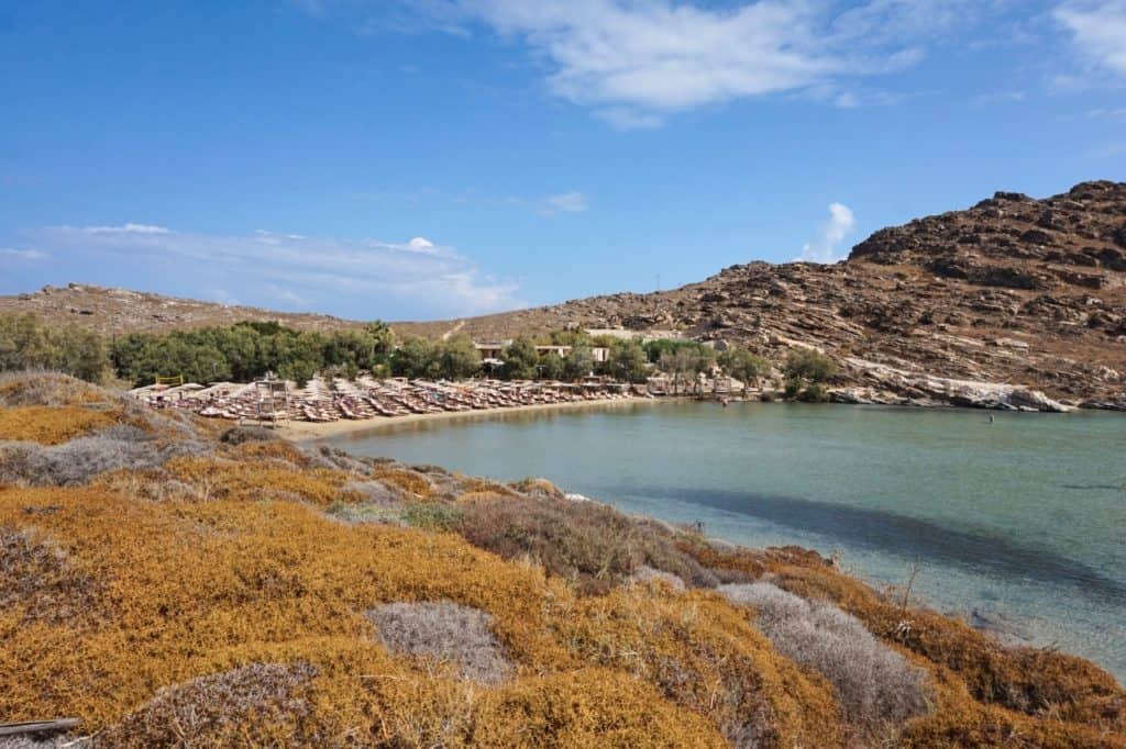 Schöner Paros Strand ist der Monastir Beach im Norden der Insel.