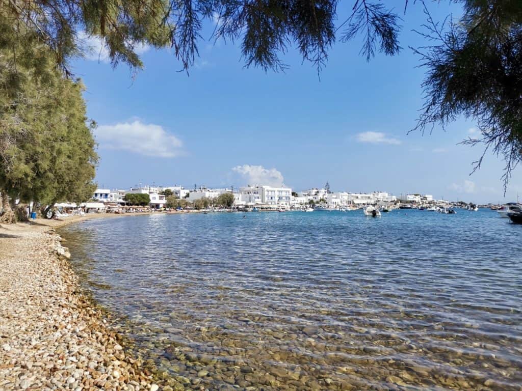 Strand Paralia Aliki gehört zu den schönsten Paros Stränden.