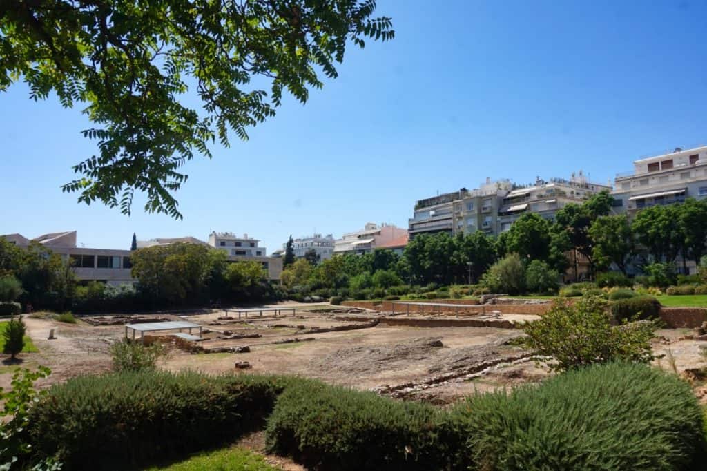 Antike Sehenswürdigkeit Lykeion ist eine der weniger besuchten Athen Sehenswürdigkeiten.