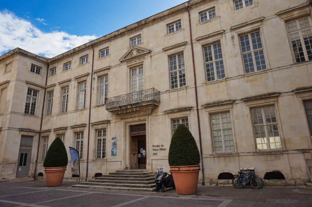 Musée du Vieux Ville in Nimes, Südfrankreich.