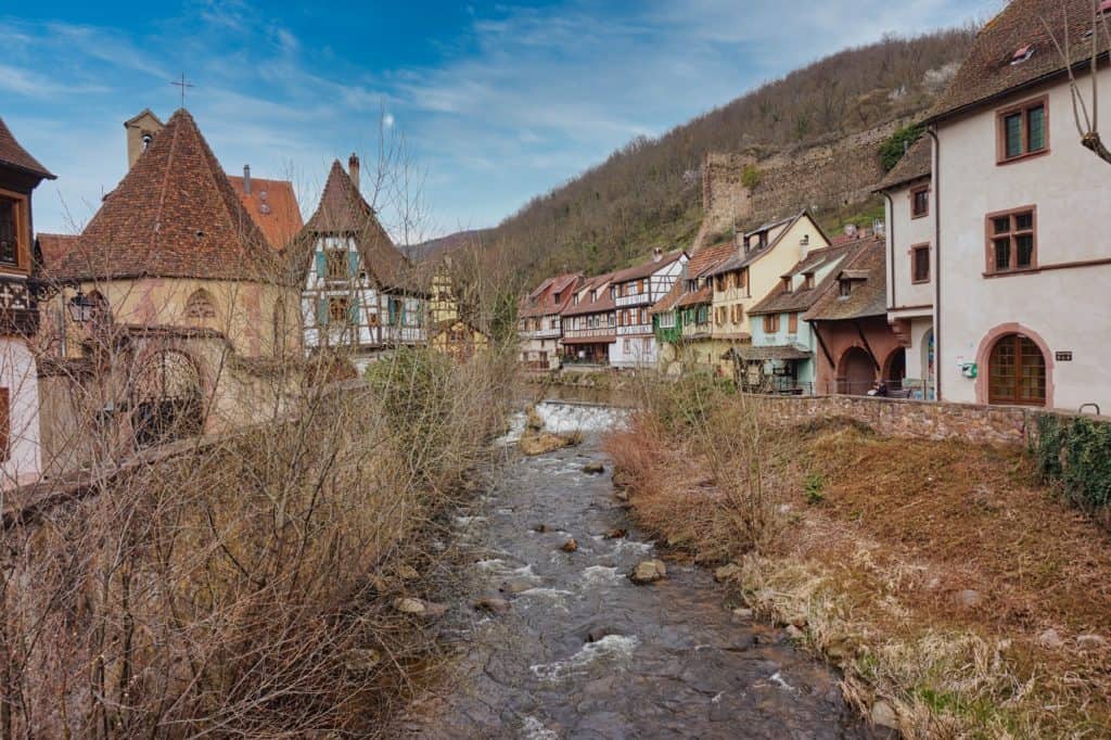 Kaysersberg im Elsass ist einer der schönsten Orte in Frankreich.