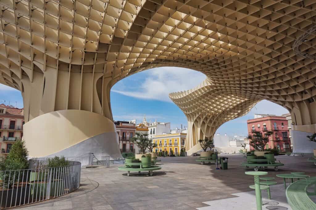 Las Sets oder Metropole Parasol in Sevilla Spanien.