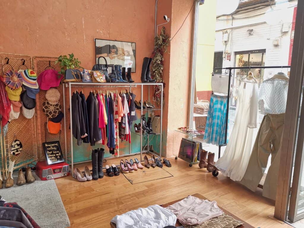 Nonna Vintage ist ein Second-Hand Laden in Sevilla, Spanien.