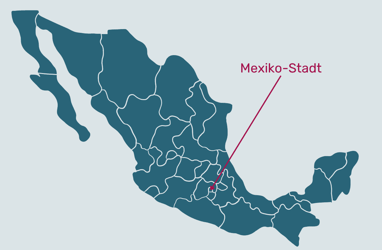 staat und stadt in mexiko