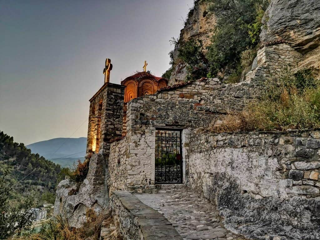 Kirche des Heiligen Michael in der albanischen Stadt Berat.