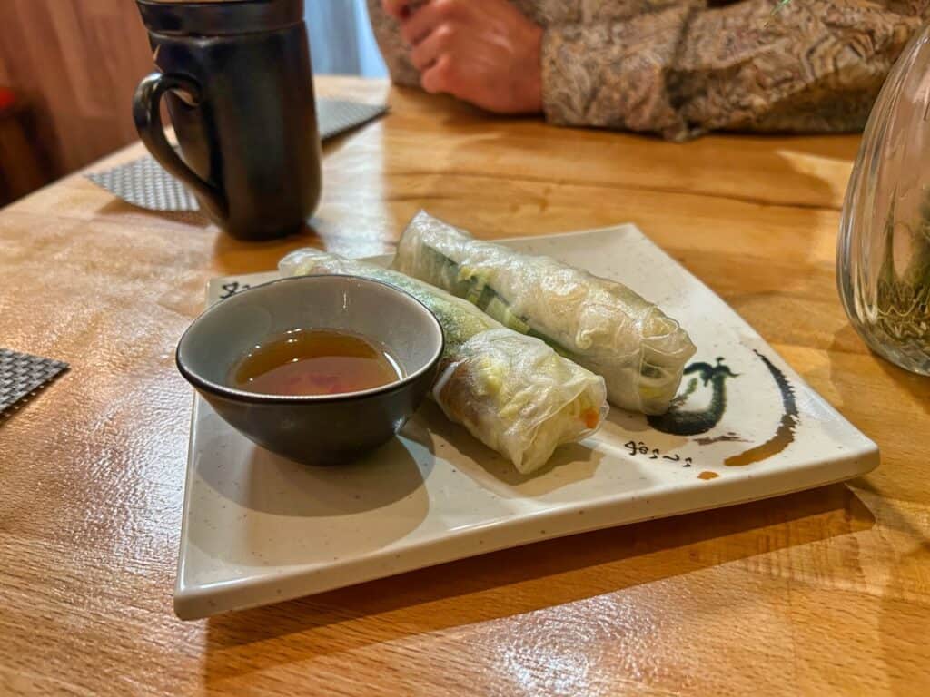 Essen im Restaurant Yame Vietnamese Streetfood in Köln.