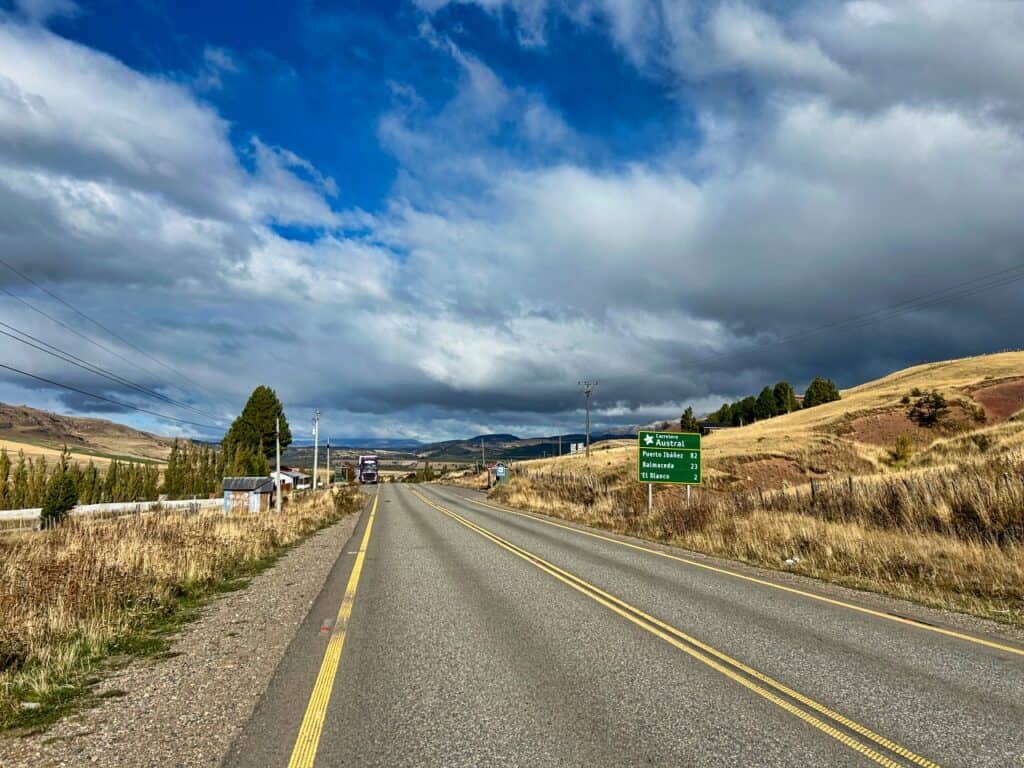 Carretera Austral in Chile.