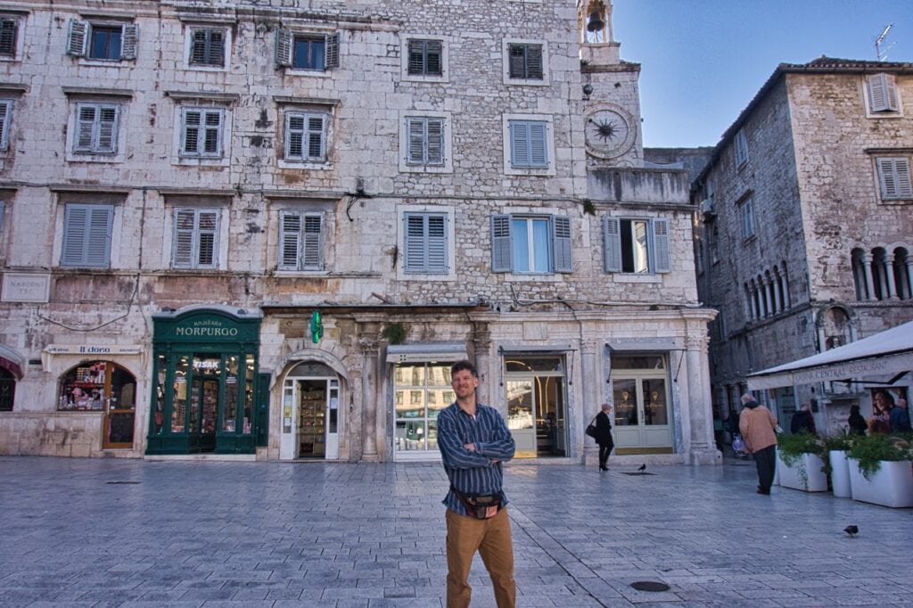 Chris überlegt, wie viele Tage man am besten in Split bleiben sollte