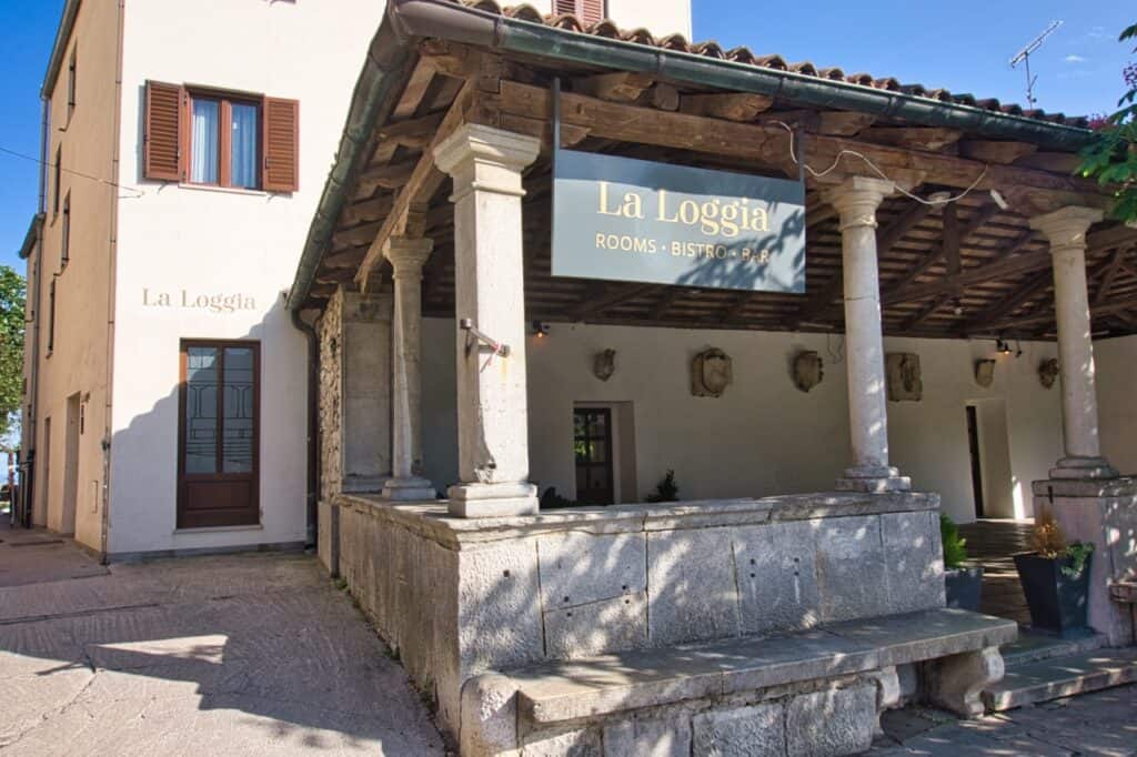 Unser Unterkunftstipp in Labin ist das Boutique Hotel La Loggia in der Altstadt.