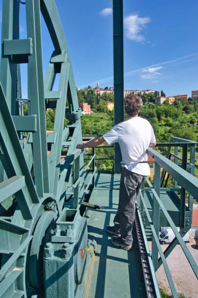 Ein echter Geheimtipp in Labin ist der Ausblick vom Mining Tower.