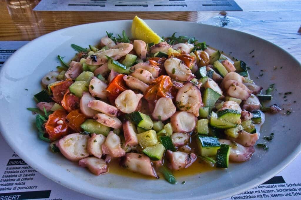 Tipp für ein gutes und günstiges Restaurant in Vrsar ist Srdela.